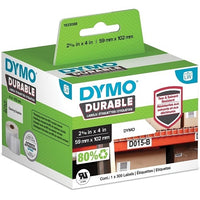 DYMO 1933088 Label Maker, LW Durable 2-5/16 X 4 (59mm X 102mm) - DYMO