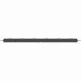 Panduit NKFPL48 NetKey Patch Flat Panel, Front Access, 48-Port and Labels, Black