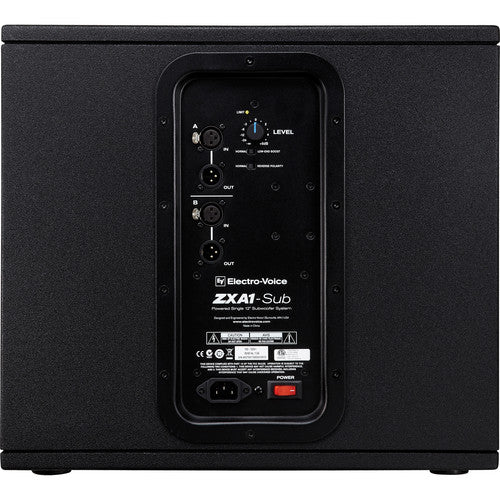 Electro-Voice ZXA1-SUB-120V Electro-Voice ZXA1-SUB 12" Powered Subwoofer, Black