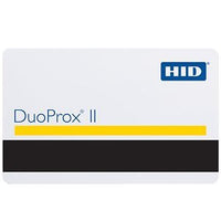 HID 1336LGSMN DuoProx II 1336 Printable Prox Card with Magnetic Stripe, Programmed, Glossy Front, HID Logo Back, Matchin
