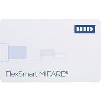 HID 1430MGGNV FlexSmart 1430 MIFARE PVC 1K Printable Smart Card, Programmed 13.56MHz, Glossy Front and Back, No Numbers