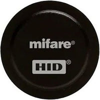 HID 1435MSSMN FlexSmart 1435 MIFARE 1K Adhesive Tag, Programmed, Logo Front, Standard Back, Matching Numbers, Black