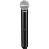 Shure BLX1288/CVL Dual-Channel Wireless Combo Lavalier & Handheld Microphone System (H9: 512 to 542 MHz)