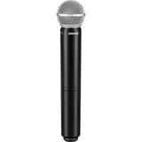 Shure BLX1288/CVL Dual-Channel Wireless Combo Lavalier & Handheld Microphone System (H9: 512 to 542 MHz)