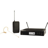Shure BLX14R/MX53 Rackmount Wireless Omni Earset Microphone System (H9: 512 to 542 MHz)