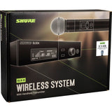 Shure SLXD24/B87A Digital Wireless Handheld Microphone System with Beta 87A Capsule (G58: 470 to 514 MHz)