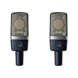 AKG 3185X00110 C214MP Large-Diaphragm Cardioid Condenser Microphone (Matched Pair)