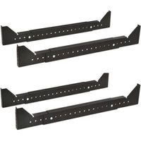 4-Piece Rack Conversion Kit, Adjustable 20"-35", Black