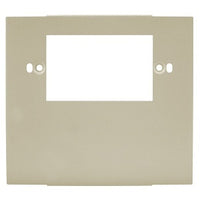Hubbell HBL4747C1IV Raceway Plate 1-Gang Device Cover for HBL 4750, Ivory
