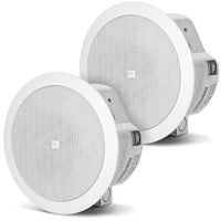 JBL Professional Control 24CT MICRO Background Music, Ceiling Loudspeaker, White