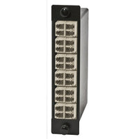 Hubbell OCLCD62 Fiber LGX Cassette, OM1, LC Duplex to 2 MTP, Beige