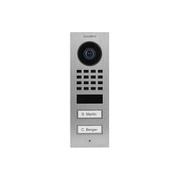 DoorBird D1102V Surface-Mount IP Video Intercom, Claret Violet (RAL 4004)