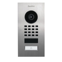 DoorBird D1101V Flush-Mount IP Video Intercom, Sulfur Yellow (RAL1016)