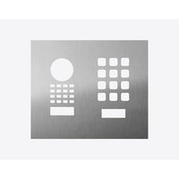 DoorBird D1101KH Modern Surface / Flush-Mount Front Panel, Black (GBLACK)