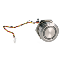 DoorBird 423867697 D1101KH/D1812 Illuminated Stainless Steel Button, 1-Piece