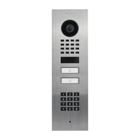 DoorBird D1102KV Flush-Mount IP Video Intercom , Keypad, Stainless Steel 4VA