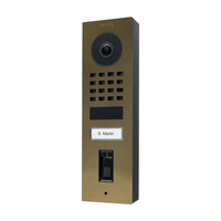 DoorBird D1101FV Fingerprint 50 Surface-Mount IP Video Intercom, Light Green (RAL6027)