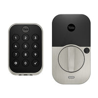 Yale Locks YRD634-ZW3-619 Yale YRD634-ZW3-619 Key-Free Keypad with Z-Wave 3, Satin Nickel