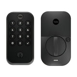 Yale Locks YRD614-BLE-BSP Yale YRD614-BLE-BSP Pro 2 Keypad with Bluetooth, Push Button, Black Suede