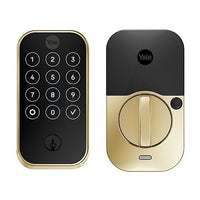 Yale Locks YRD624-WF1-P05 Yale YRD624-WF1-P05 Pro 2 Touchscreen with WiFi, Lifetime Brass
