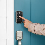 Yale Locks YRD614-CB1-619 Yale YRD614-CB1-619 Pro 2 Keypad with Wi-Fi + Connect Bridge, Satin Nickel