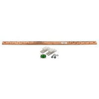 Hubbell HBBBHR191KT RGB Busbar, 1.25x19, 10D