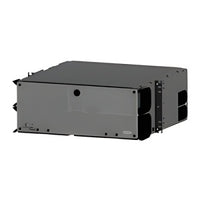 Hubbell FCR4U12SPVX FCR-X Series Fiber Rack Mount Enclosure, 4U, 12 LGX Panels, Unloaded
