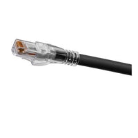 Hubbell HC6ABK75 CAT6A Slim Patch Cord, Ascent, 75', Black