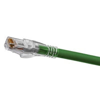 Hubbell HC6AGN05 Ascent CAT6a Patch Cable, 5', Slim, Green