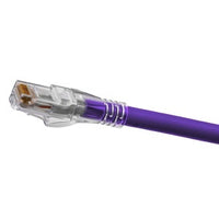 Hubbell HC6AP85 NEXTSPEED CAT6a Ascent Patch Cord, 85', Purple