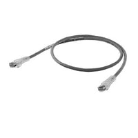 Hubbell HC6GY100 NEXTSPEED CAT6 Slim Patch Cord, 100', Gray