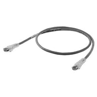 Hubbell HC6GY50 NEXTSPEED CAT6 Speed Gain Patch Cord, Slim, 50', Gray