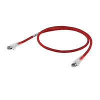 Hubbell HC6R85 CAT6 24-8 NEXTSPEED Patch Cord, Slim, 85', Copper, Red