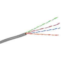 Hubbell HC6RPEGY CAT6 Cable, Plenum, REELEX Box, Gray