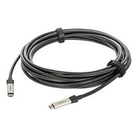 Hubbell HCUDX20BK USB Type C Active Optical Cable, Data, 20', Black
