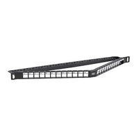 Hubbell HDPJ24A Unloaded Jack Panels, Blank Patch Panel