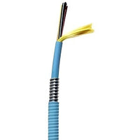 Hubbell HFCD15012R3 12-Fiber OM3 Armored Fiber Optic Cable, 12-Fiber, OM3