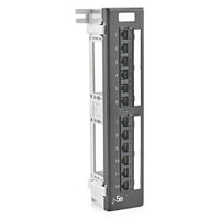 Hubbell HP5E12 12-Port CAT5e Network Patch Panel