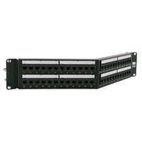 Hubbell HPJ6A48A CAT6A Jack Panel with Cobra-Lock Termination