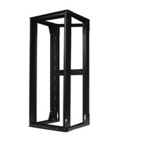 Hubbell HPWWMR24 NEXTFRAME Wall Mount Swing Frame Rack Cable Management Component, 24", Black