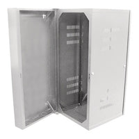 Hubbell HSQ36S26W Cabinet Quadcab Wall Mount 3'H x 26"D Solid White