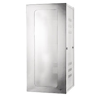 Hubbell HSQ4836W CabinetQUADCAB Wall Mount 4'H x 36"D WIN WH, White
