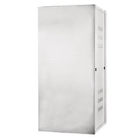 Hubbell HSQ48S26W Cabinet Quadcab Wall Mount, 4' Height x 26" Depth, Solid White