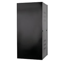 Hubbell HSQ48S36 Quad Cabinet Wall Mount, Black