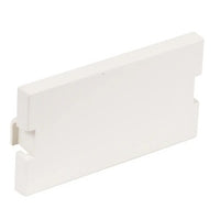 Hubbell IMB1W Istation Module Blank 1U, 5-Pack, White