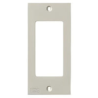 Hubbell KP26 KP Series 1-Gang Faceplate, Styleline Opening, White
