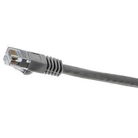 Hubbell NSC6GY15 netSELECT 24/8 CAT6 Patch Cord, Slim, Snagless, PVC-CM, 15' Gray