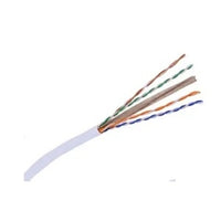 Hubbell NSC6RRW netSELECT 24/8 CAT6 Patch Cord, Slim, Snagless, PVC-CM, Reelex White