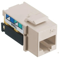 Hubbell NSJ5ELA24 CAT5e Keystone Jack 8POS UNI A/B, 24-Pack