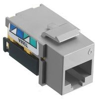 Hubbell NSJ6GY CAT6 netSELECT Modular Jack, Gray